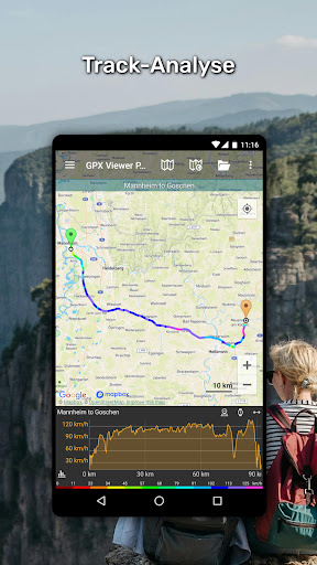GPX Viewer PRO: Wandern & Rad Bildschirmfoto 14