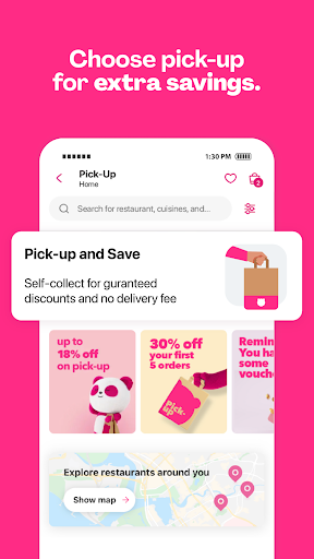 foodpanda: food & groceries Bildschirmfoto 6