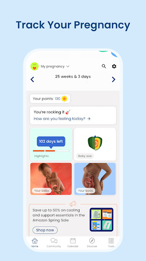 Pregnancy App & Baby Tracker Bildschirmfoto 2