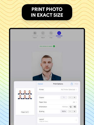 Passport Photo: ID Photo Print Bildschirmfoto 11