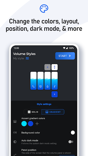Volume Styles - Audio anpassen Bildschirmfoto 2
