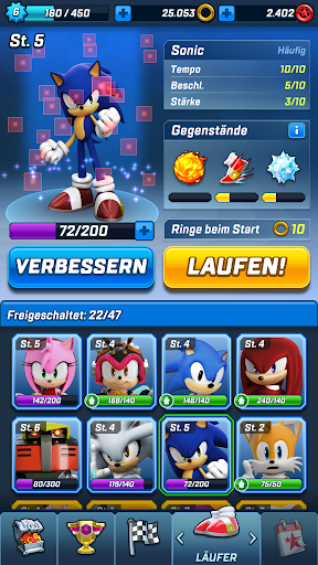 Sonic Forces: PvP-Rennen Bildschirmfoto 1