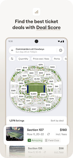 SeatGeek – Tickets to Events Bildschirmfoto 1