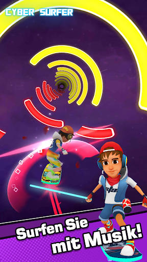 Cyber Surfer : Musik-Abenteuer Bildschirmfoto 7