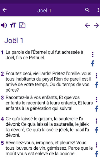 Bible en français courant Bildschirmfoto 22