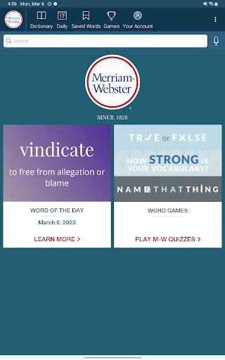 Dictionary - Merriam-Webster Bildschirmfoto 7