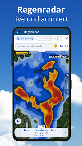 wetter.com Wetter & Regenradar Bildschirmfoto 6