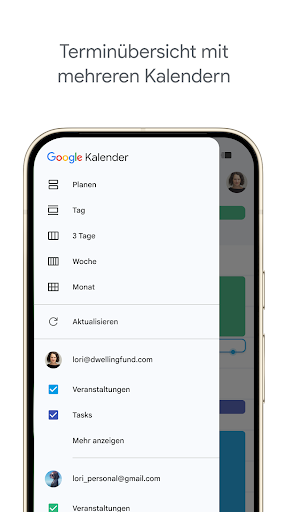 Google Kalender Bildschirmfoto 2