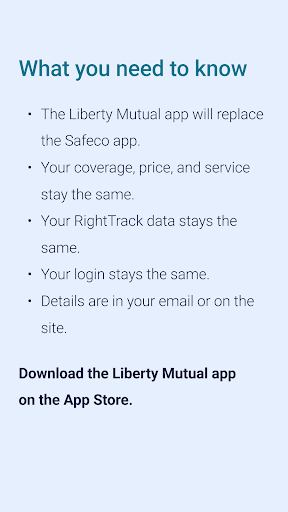 Liberty Mutual Mobile Bildschirmfoto 1