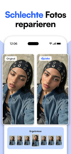 Retake AI: Foto & Gesicht Bildschirmfoto 1