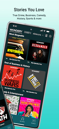 Wondery: Must-Hear Podcasts Bildschirmfoto 3