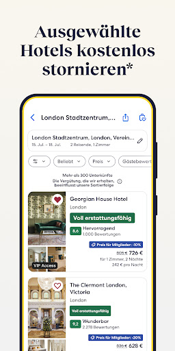 Expedia: Reise, Hotel, Flug Bildschirmfoto 4