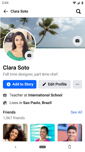 Facebook Lite Bildschirmfoto 2