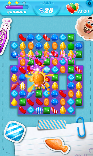 Candy Crush Soda Saga Bildschirmfoto 9