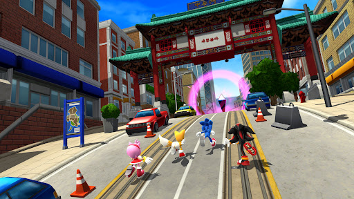 Sonic Forces: PvP-Rennen Bildschirmfoto 6