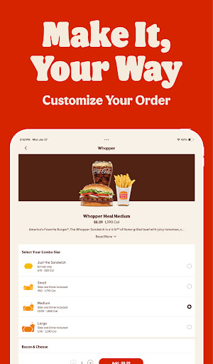 BURGER KING® App Bildschirmfoto 11