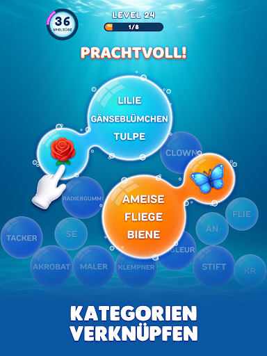 Bubble Word Jam Bildschirmfoto 14