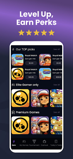 Cashly-Play & Earn in Minutes Bildschirmfoto 6