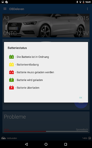 OBDeleven VAG Autodiagnose Bildschirmfoto 2