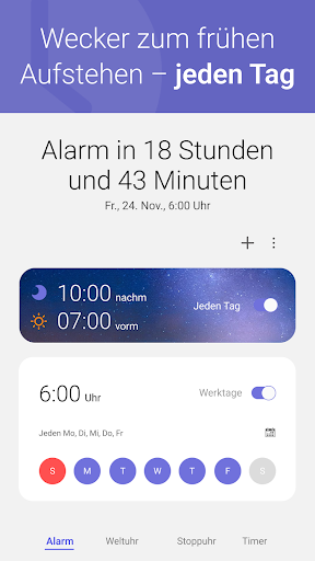Wecker Bildschirmfoto 1