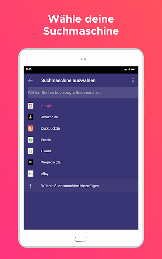 Firefox Focus Browser Bildschirmfoto 17