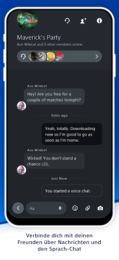 PlayStation App Bildschirmfoto 1