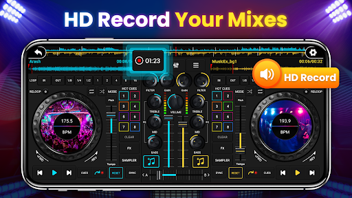 DJ-Mixer-Studio - DJ-Musikmix Bildschirmfoto 12