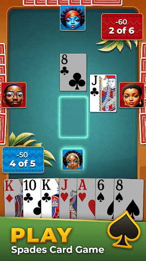Spades Pop - Classic Card Game Bildschirmfoto 8