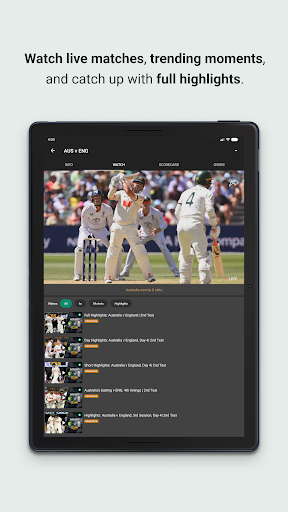 Willow - Watch Live Cricket Bildschirmfoto 17