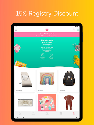 Babylist Baby Registry Bildschirmfoto 14
