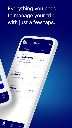 JetBlue - Book & manage trips Bildschirmfoto 1