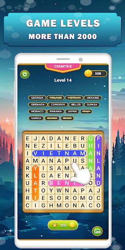 Word Search Game: Offline Bildschirmfoto 4