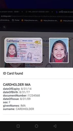 ID Card, Passport, Driver Lice Bildschirmfoto 1