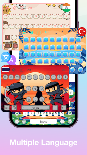 Emoji Keyboard: Fonts & Themes Bildschirmfoto 4