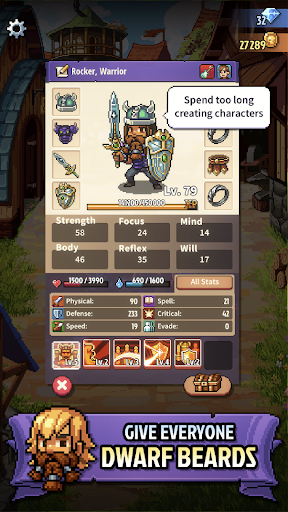 Knights of Pen and Paper 3 RPG Bildschirmfoto 3