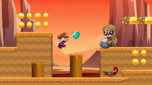 Super Bino Go: Abenteuerspiel Bildschirmfoto 2