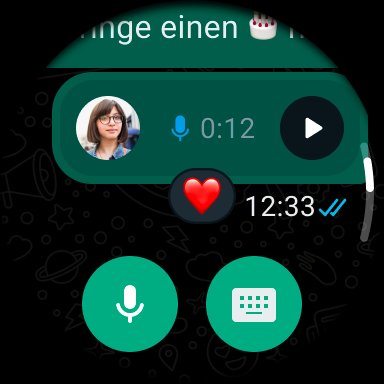 WhatsApp Messenger Bildschirmfoto 6