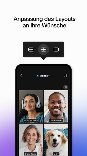 Webex Meetings Bildschirmfoto 6