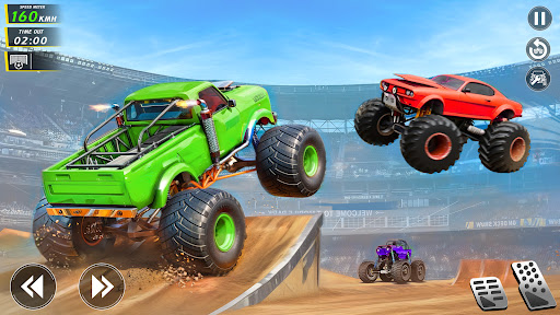 Mega Ramp Monster Truck Stunts Bildschirmfoto 2