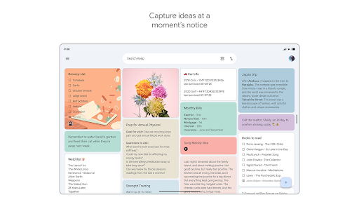 Google Keep – Notizen & Listen Bildschirmfoto 5