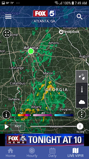 FOX 5 Storm Team Weather Radar Bildschirmfoto 2