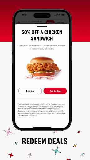 KFC US - Ordering App Bildschirmfoto 14