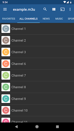 IPTV Pro Bildschirmfoto 1