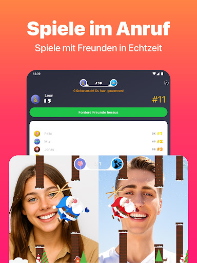 JusTalk - Video-Chat & Anrufe Bildschirmfoto 13
