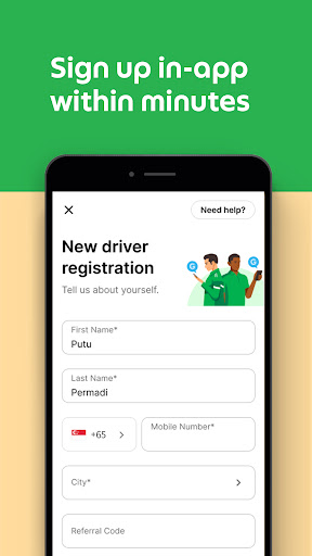 Grab Driver: App for Partners Bildschirmfoto 5