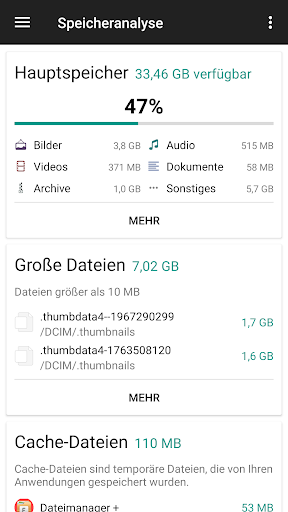 Dateimanager Bildschirmfoto 10