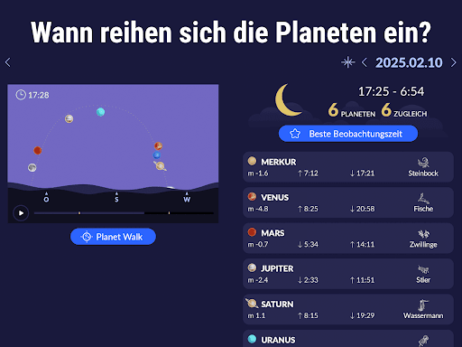 Star Walk 2 Plus: Sternenkarte Bildschirmfoto 14