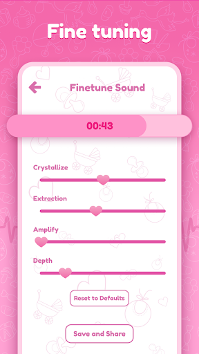 Hear My Baby Heartbeat Monitor Bildschirmfoto 6