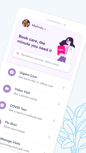 Solv: Find Quality Doctor Care Bildschirmfoto 1
