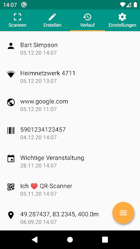 QR- & Barcode-Scanner Bildschirmfoto 1